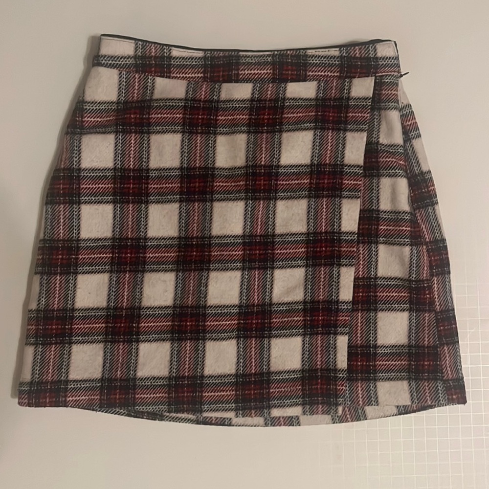 Abercrombie and fitch plaid skirt